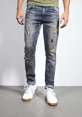 Chasin Doby Structure Print T-shirts E6000-sky Captain