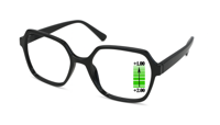 Leesbril Vista Bonita Mira Multifocaal-Black Vibe+2.00 - thumbnail