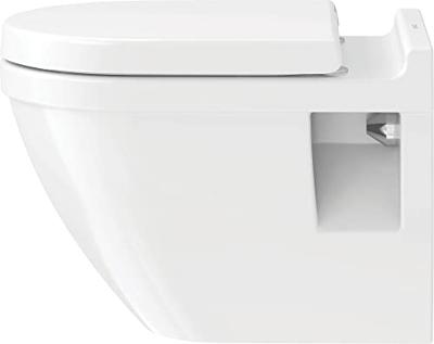Duravit Starck 3 Wandcloset Pack Diepspoel En Softclose Closetzitting 36x54x40.5 cm Keramiek En Duroplast Wit - thumbnail