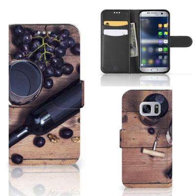 Samsung Galaxy S7 | Book Cover | Wijn