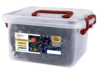 LIVARNO home LED-lichtsnoer 400 LED's (Meerkleurig)