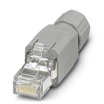 Phoenix Contact VS-VARAN-RJ45-Q RJ45-connector 1402410 Stekker, recht Aantal polen (sensoren) 6 Grijs 1 stuk(s) Phoenix Contact VS-VARAN-RJ45-Q RJ45-connector 1402410 Stekker, recht Aantal polen (sensoren) 6 Grijs 1 stuk(s)