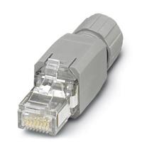 Phoenix Contact VS-VARAN-RJ45-Q RJ45-connector 1402410 Stekker, recht Aantal polen (sensoren) 6 Grijs 1 stuk(s) - thumbnail