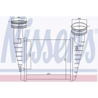 Interkoeler, tussenkoeler 96680 - thumbnail