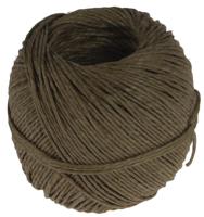 Vlaskoord touw uit 2 draden, bol van 100 g, +/- 90 m - thumbnail