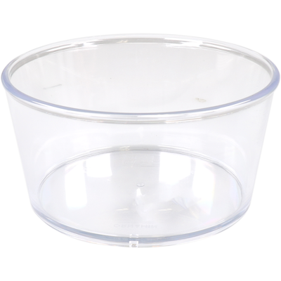Ornamin Schaal | reusable | onbreekbaar | sAN | rond | 600ml | 70mm | ∅140mm | glashelder | 10 stuks