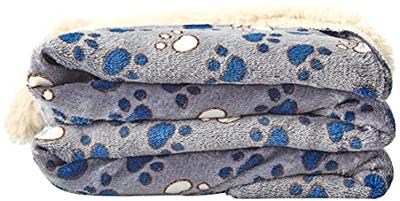 Huisdierendeken Trixie Tammy Blauw Beige Polyester 150 × 100 CM - thumbnail