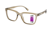 Leesbril Vista Bonita Cubo XL -progressief-Desert-Brown-+1.00 - thumbnail