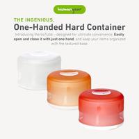 Human Gear GoTubb 3-Pack - 15 ml - Opbergdoosjes - Clear/Orange/Red - thumbnail