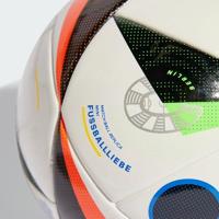 adidas Voetbal FUSSBALLLIEBE Mini EURO 2024 - Wit/Zwart/Blauw - thumbnail