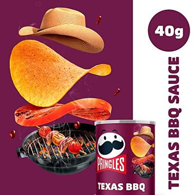 Pringles texas bbq sauce (12x 40g)