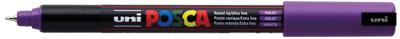 Uni-Posca Posca marker, afm pc-1mr, lijndikte 0,7 mm, extra-fijn, violet, 1 stuk