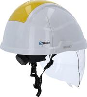 KS Tools 1170136 117.0136 Veiligheidshelm EN 397, EN 50365 DIN 166, DIN 167, DIN 168, DIN 170 Wit, Geel - thumbnail