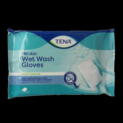 TENA Wet Wash Glove Mildly Scented