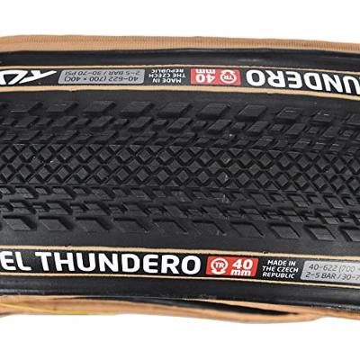 Tufo vouwband Gravel Thundero 40-622 zwart/beige