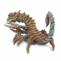 Safari speelfiguur guardian dragon junior 12,5 x 11 cm bruin - thumbnail