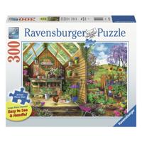 Ravensburger legpuzzel blik in het tuinhuis, 300st. - thumbnail