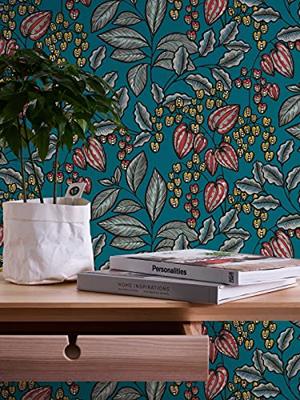 Architects Paper Floral Impression - Blauw - Bloemrijk - 377542