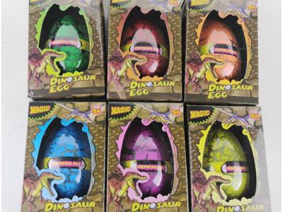 Dino groei ei 11cm kleur
