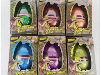 Dino groei ei 11cm kleur - thumbnail