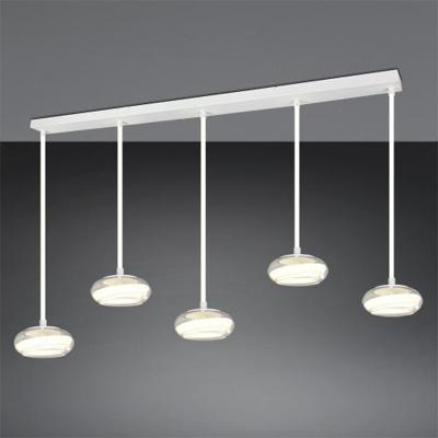 Trio 5-lichts design hanglampTarsia wit - 337810531