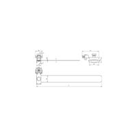 DEHN BRS 27.60 AQ4 25 V2A Aardingsband-buisklem 1 stuk(s) - thumbnail