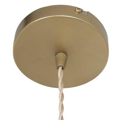 Mexlite Hanglamp Grazio glass Ø 12,5 cm mat goud Mexlite Hanglamp Grazio glass Ø 12,5 cm mat goud
