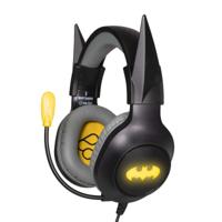 FRTEC - BATMAN Gaming-headset met afneembare donkere ridderoren, kabel en RGB ledlicht, voor Playstation 5, PS4, Xbox Series X/S, Xbox One, Nintendo Switch, PC, Mac - thumbnail