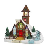 Bear Creek Chapel 19x26x27 cm Kersthuisje LEMAX - Lemax - thumbnail