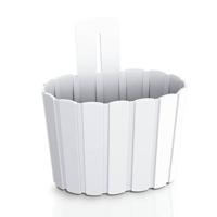 Prosperplast Muur plantenpothoutlook - 20 x 15 cm - parel wit - thumbnail