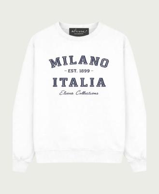 Elvira Casuals Sweater Mila E1 26-050 Sweater 15 Off White