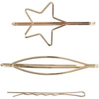 Creativ Company Haarspeldjes, l: 70 mm, b: 32 mm, verguld, 3 stuk/ 1 doos - thumbnail