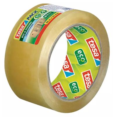 tesa BIO & STRONG 58296 Pakband Transparant (l x b) 66 m x 50 mm 1 stuk(s) tesa BIO & STRONG 58296 Pakband Transparant (l x b) 66 m x 50 mm 1 stuk(s)