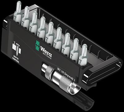 Wera Bit-Check 10 Drywall 1 05136011001 Bitset 10-delig