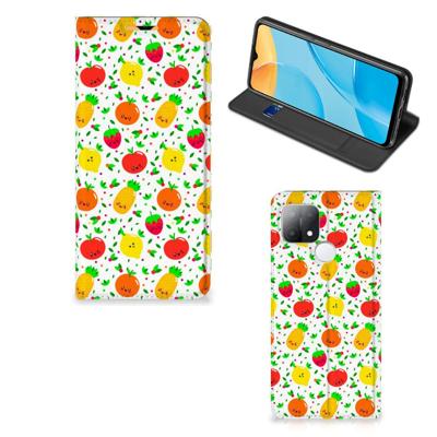 OPPO A15 | Flip Style Cover | Fruits