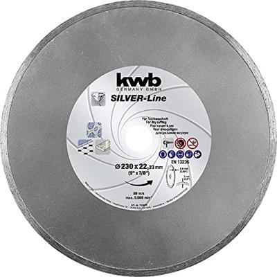 Kwb 725870 Diamanttrennscheibe Durchmesser 230mm Bohrungs-Ø 22.23mm Fliesen, Keramik 1 pc(s)