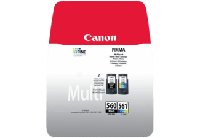 Canon PG-560/Cl-561 inktcartridge 2 stuk(s) Origineel Normaal rendement Zwart, Cyaan, Magenta, Geel - thumbnail