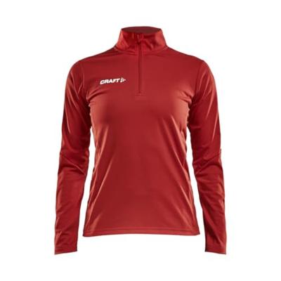 Craft 1905625 Progress Halfzip Tee LS W - Bright Red/White - XXL Craft 1905625 Progress Halfzip Tee LS W - Bright Red/White - XXL