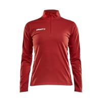 Craft 1905625 Progress Halfzip Tee LS W - Bright Red/White - XXL - thumbnail