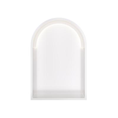 Hotbath &MORE Inbouwnis Toogmodel 30x45x10cm met LED IP44 Mat Wit Hotbath &MORE Inbouwnis Toogmodel 30x45x10cm met LED IP44 Mat Wit