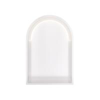 Hotbath &MORE Inbouwnis Toogmodel 30x45x10cm met LED IP44 Mat Wit - thumbnail