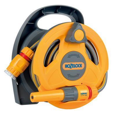 Hozelock Click & Go 2427 0000 1 stuk(s) Geel, Grijs Slanghaspel