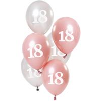 Ballonnen 18 Jaar Glossy Pink (6st) - thumbnail
