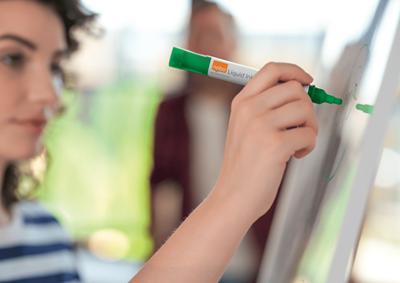 Whiteboardmarker nobo liquid rond ass 3mm