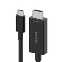 Kabel USB-C naar HDMI Belkin AVC012bt2MBK Zwart 2 m - thumbnail