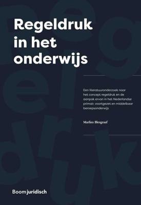 Regeldruk in het onderwijs - Marlies Blesgraaf - ebook