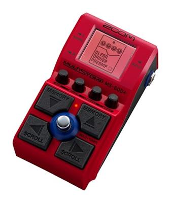 Zoom MS-60B+ MultiStomp multi-effect voor basgitaar