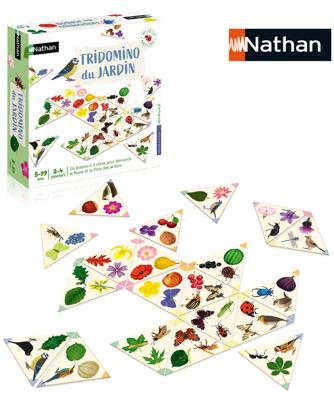Bordspel Nathan Tridomino Du Jardin (FR)