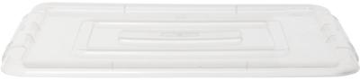 Whitefurze Stack & Store Mini deksel voor opbergdoos 5 liter, transparant