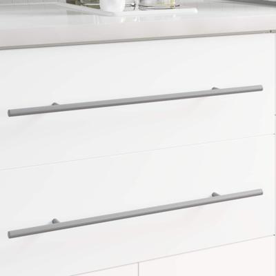 Handvat 12 pcs Zilver 1500 mm Staal